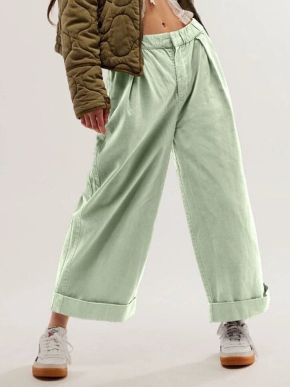 Free People After Love cuff pant